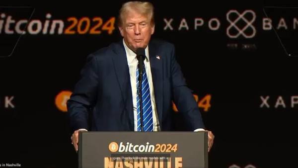 7月27日比特币2024大会：特朗普承诺将比特币列为战略储备资产